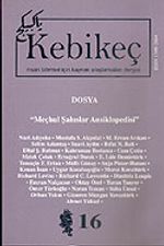 Sayı 16/2003-Kebikeç-İnsan Bilimleri İçin Kaynak Araştırmaları Dergisi