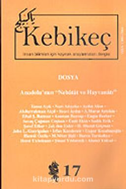 Sayı 17/2004-Kebikeç-İnsan Bilimleri İçin Kaynak Araştırmaları Dergisi