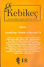 Sayı 18/2004-Kebikeç-İnsan Bilimleri İçin Kaynak Araştırmaları Dergisi