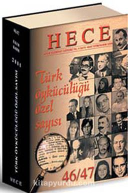 Sayı:46-47 Ekim-Kasım 2000-Türk Öykücülüğü Özel Sayısı-Hece Aylık Edebiyat Dergisi (Ciltli)