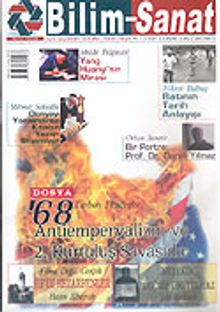 Bilim-Sanat Aylık Sosyalbilim ve Kültür Sanat Dergisi/Yıl:1 Sayı:2 Ekim 2005
