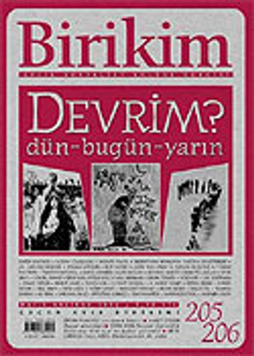 Birikim / Sayı: 205-206 Yıl: 2006 / Aylık Sosyalist Kültür Dergisi