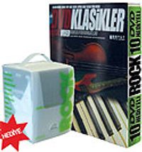 Rock Müzik Fasikül Seti + 10 DVD