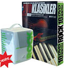 Rock Müzik Fasikül Seti + 10 DVD