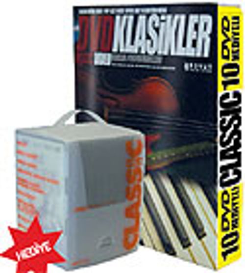 Klasikler 1 Müzik Fasikül Seti + 10 DVD
