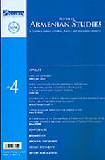 Volume 4 Number 10 2006-Review of Armenian Studies