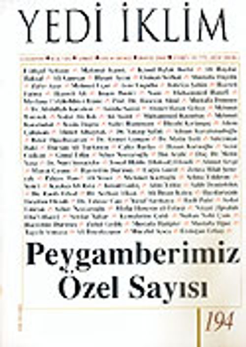 Sayı: 194 Mayıs 2006 / Edebiyat Kültür Sanat Aylık Dergisi