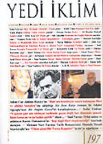 Sayı: 197 Ağustos 2006 / Edebiyat Kültür Sanat Aylık Dergisi