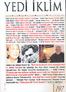 Sayı: 197 Ağustos 2006 / Edebiyat Kültür Sanat Aylık Dergisi