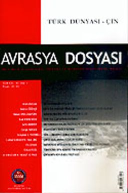 Sayı:1 Cilt: 12-Avrasya Dosyası-Ocak-Şubat-Mart-Nisan 2006