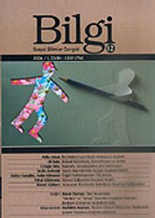 Bilgi Sosyal Bilimler Dergisi Sayı: 12 2006/1