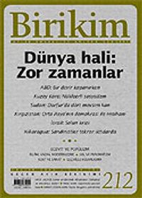 Birikim / Sayı: 212 Yıl: 2006 / Aylık Sosyalist Kültür Dergisi