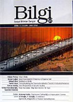 Bilgi Sosyal Bilimler Dergisi Sayı: 13 2006/2