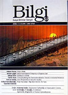 Bilgi Sosyal Bilimler Dergisi Sayı: 13 2006/2