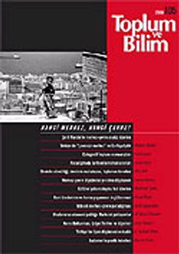 Toplum ve Bilim Yaz Sayı: 105