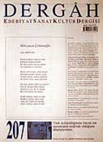 Mayıs 2007, Sayı 207, Cilt XVIII / Dergah Edebiyat Sanat Kültür Dergisi