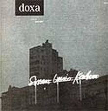 Doxa Sayı : 5 / Eylül 2007 Mekan, Tasarım, Eleştiri Dergisi