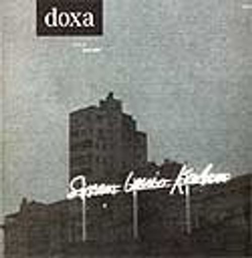 Doxa Sayı : 5 / Eylül 2007 Mekan, Tasarım, Eleştiri Dergisi