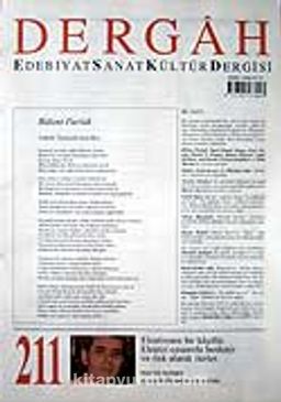 Eylül 2007, Sayı 211, Cilt XVIII / Dergah Edebiyat Sanat Kültür Dergisi