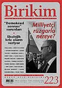 Birikim / Sayı: 223 Yıl: 2007 / Aylık Sosyalist Kültür Dergisi