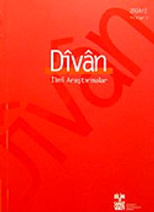 Divan/  İlmi Araştırmalar Sayı:17/Yıl:9/2004/2&:17/Yıl:9/2004/2