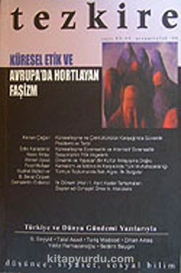 Tezkire-Küresel Etik Avrupa'da Hortlayan Faşizm / Sayı:43-44 Nisan Eylül-2006