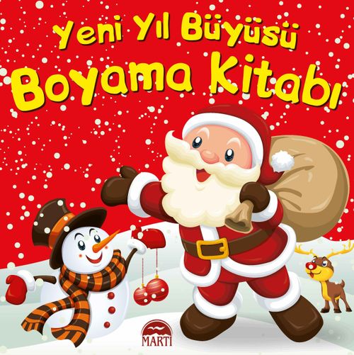 Yeni Yıl Büyüsü Boyama Kitabı