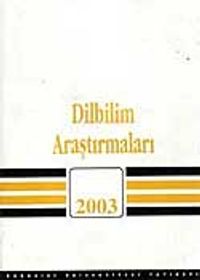 Dilbilim Araştırmaları 2003