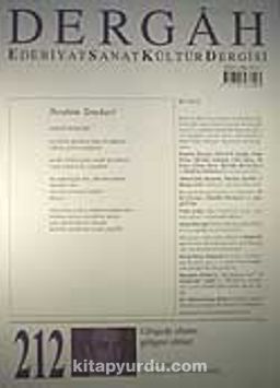 Ekim 2007, Sayı 212, Cilt XVIII / Dergah Edebiyat Sanat Kültür Dergisi
