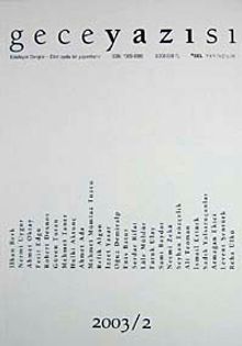 Gece Yazısı Edebiyat Dergisi 2003 / 2