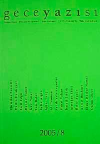 Gece Yazısı Edebiyat Dergisi 2005 / 8