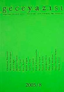Gece Yazısı Edebiyat Dergisi 2005 / 8