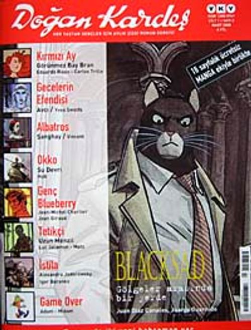 Doğan Kardeş Cilt: 1 Sayı: 2 Mart 2008 / Aylık Çizgi Roman Dergisi