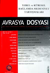 Avrasya Dosyası Cilt:13 Sayı:2 2007