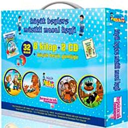 Küçük Beylere Müzikli Masal Keyfi (8 Kitap+2 Cd+Günlük)