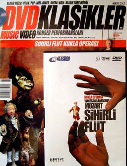 DVD Klasikler / Sihirli Fülüt-Kukla Operası (1 Fasikül+ 1 DVD)