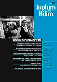 Toplum ve Bilim Sayı:112