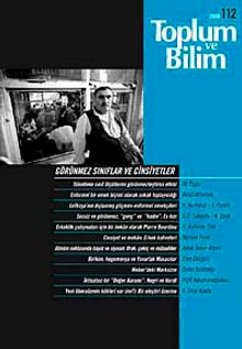 Toplum ve Bilim Sayı:112