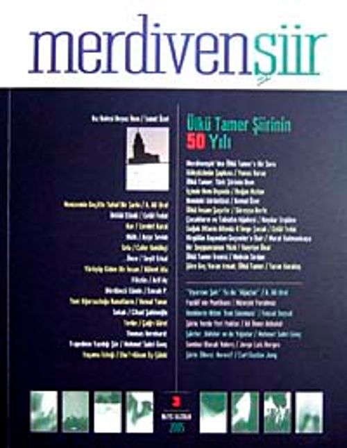 Merdivenşiir İki Aylık Şiir Dergisi / Sayı: 3 / Temmuz-Ağustos 2006
