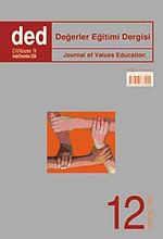 Değerler Eğitimi Dergisi  12. Sayı