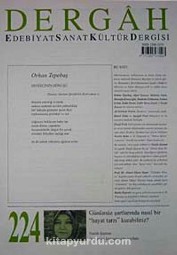 Dergah Edebiyat Sanat Kültür Dergisi Ekim 2008 Sayı:224
