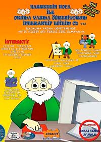 Nasreddin Hoca ile Okuma Yazma Öğreniyorum İnteraktif Eğitim Cd'si