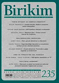Birikim / Sayı:235 Yıl: 2008 / Aylık Sosyalist Kültür Dergisi