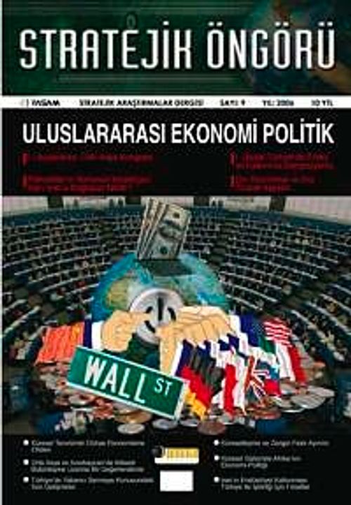 Stratejik Öngörü Dergisi Sayı: 9 / Ocak 2006