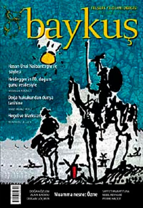 Baykuş Felsefe Yazıları Dergisi Sayı:3 Eylül 2008