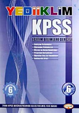 KPSS Eğitim Bilimleri Dergisi-6