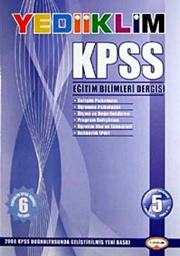 KPSS Eğitim Bilimleri Dergisi-5