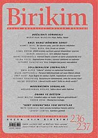 Birikim / Sayı:236-237 Yıl: 2009 / Aylık Sosyalist Kültür Dergisi