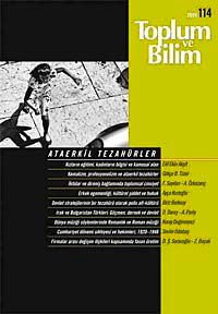 Toplum ve Bilim Sayı 114