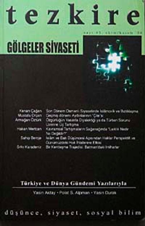 Tezkire Yeni Toplumsal Hareketler / Sayı:45 Ekim-Kasım 2006
